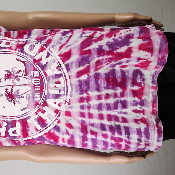 PHI PHI ISLAND THAILAND tie dye tank top Size L - Picture 5 of 14